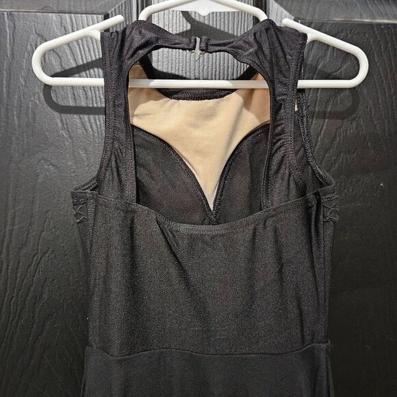 Weissman NWOT child intermediate dance costume black lyrical contemporary costum - Picture 4 of 10